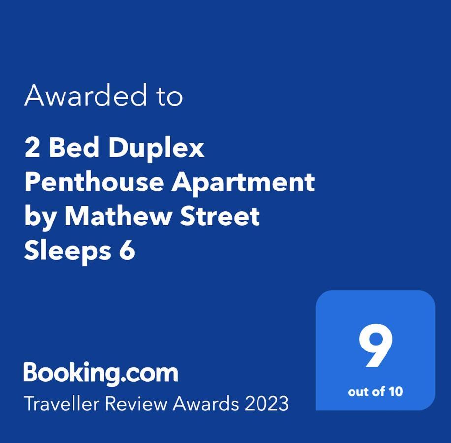 2 Bed Duplex Penthouse Apartment By Mathew Street Sleeps 6 Liverpool Luaran gambar